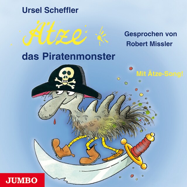 Buchcover für Ätze, das Piratenmonster