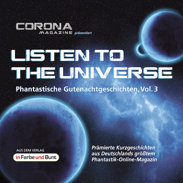 Buchcover für Listen to the Universe - Phantastische Gutenachtgeschichten, Vol. 3