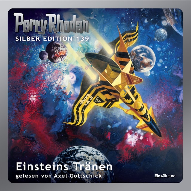 Bogomslag for Perry Rhodan Silber Edition 139: Einsteins Tränen