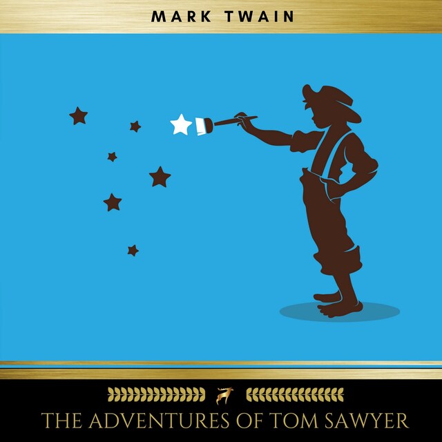 Book cover for The Adventures of Tom Sawyer