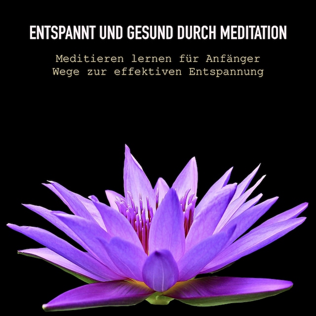 Book cover for Meditieren lernen für Anfänger