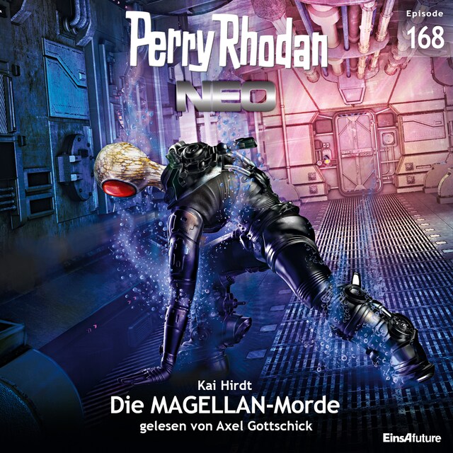 Book cover for Perry Rhodan Neo 168: Die MAGELLAN-Morde