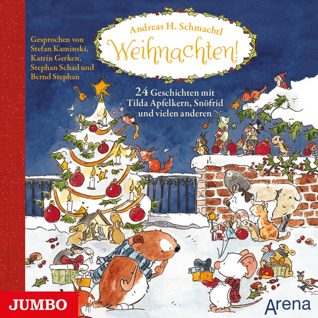 Boekomslag van Weihnachten! 24 Geschichten mit Tilda Apfelkern, Snöfrid und vielen anderen