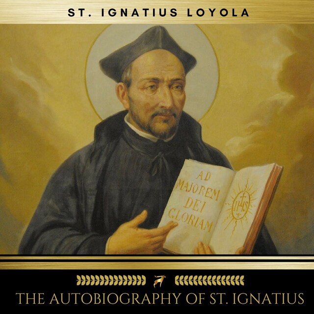Kirjankansi teokselle The Autobiography of St. Ignatius