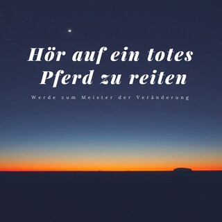 Hör auf ein totes Pferd zu reiten als Hörbuch