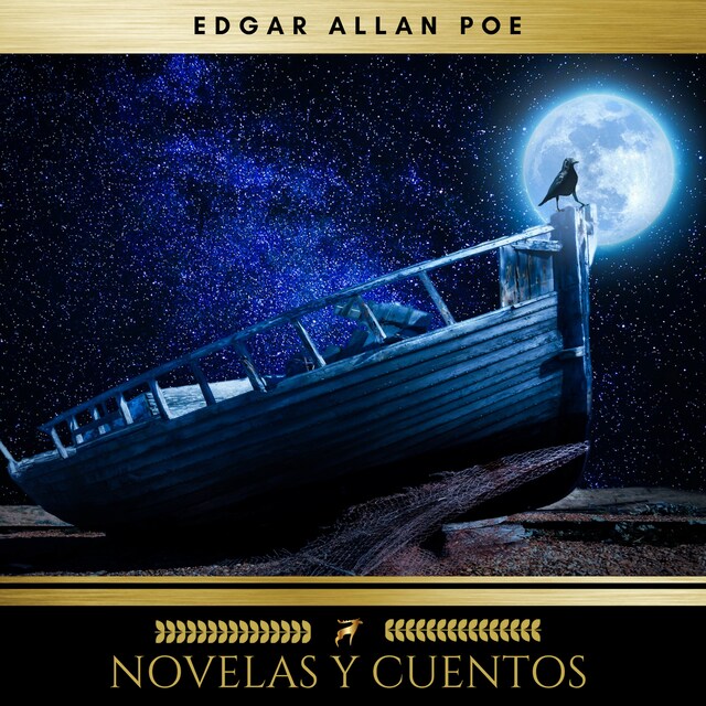 Kirjankansi teokselle Novelas y Cuentos de Edgar Allan Poe