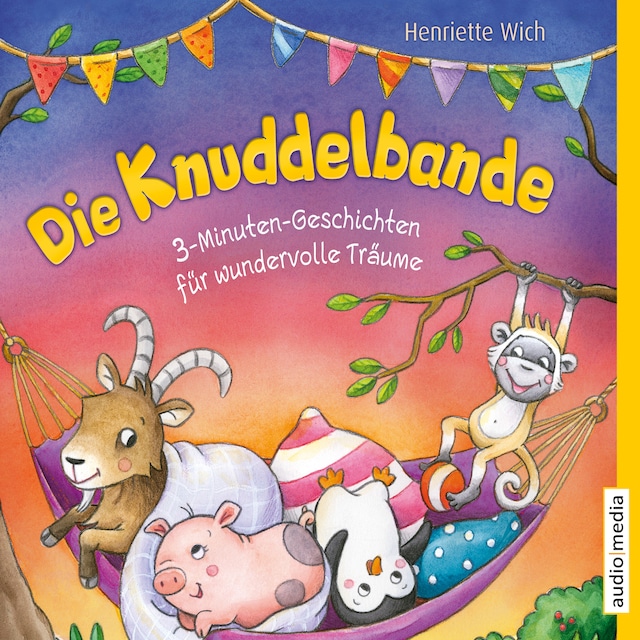 Boekomslag van Die Knuddelbande – 3-Minuten-Geschichten für wundervolle Träume