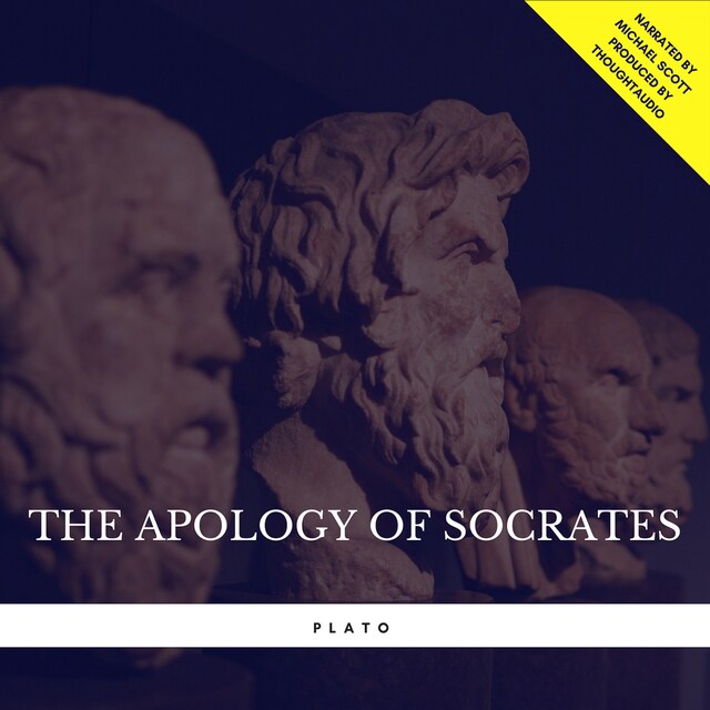 Kirjankansi teokselle The Apology of Socrates