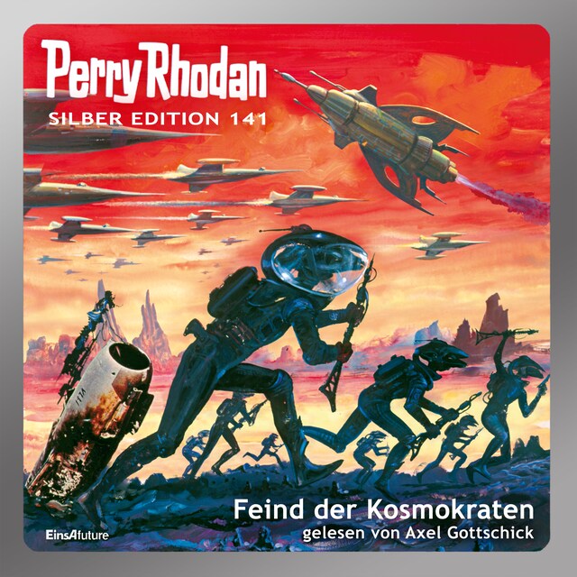 Bokomslag för Perry Rhodan Silber Edition 141: Feind der Kosmokraten