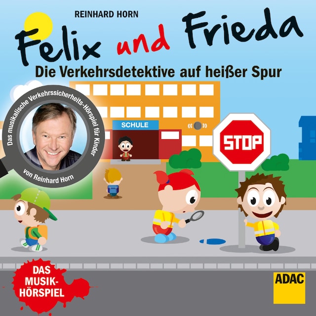 Buchcover für Felix und Frieda - die Verkehrsdetektive auf heißer Spur