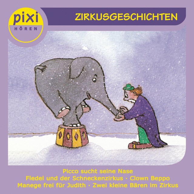 Buchcover für Pixi Hören - Zirkusgeschichten