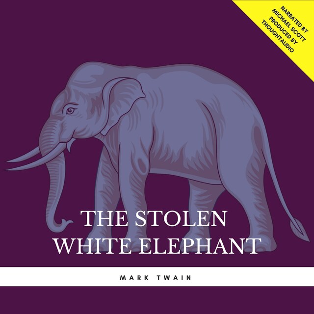 Boekomslag van The Stolen White Elephant