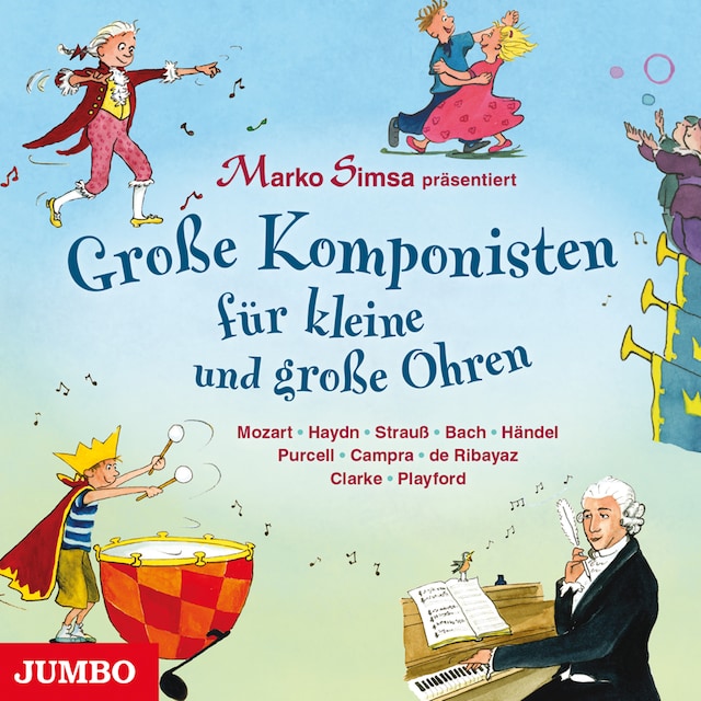 Boekomslag van Große Komponisten für kleine und große Ohren