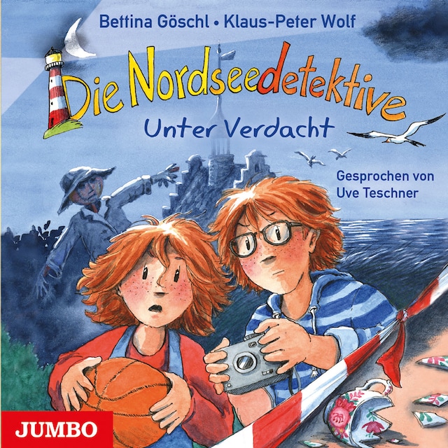 Couverture de livre pour Die Nordseedetektive. Unter Verdacht [Band 6]