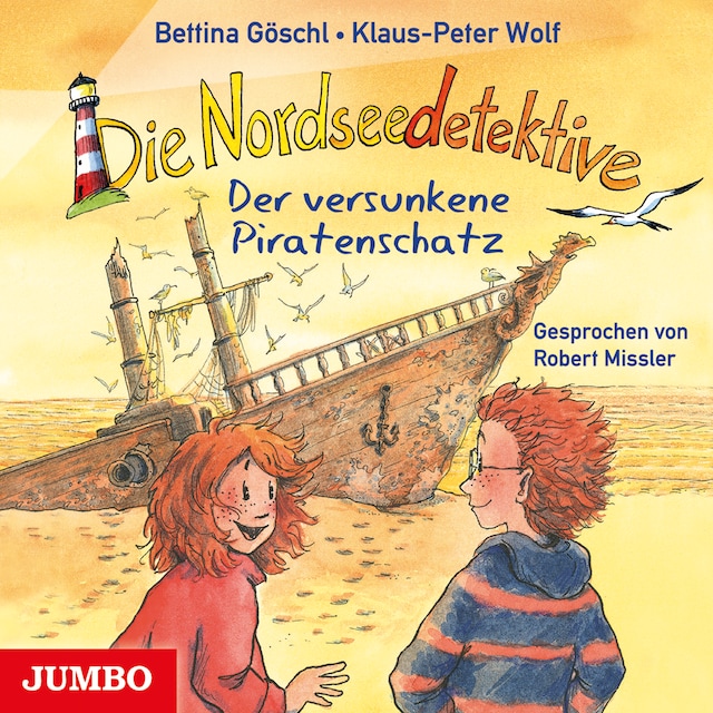 Book cover for Die Nordseedetektive. Der versunkene Piratenschatz [Band 5]