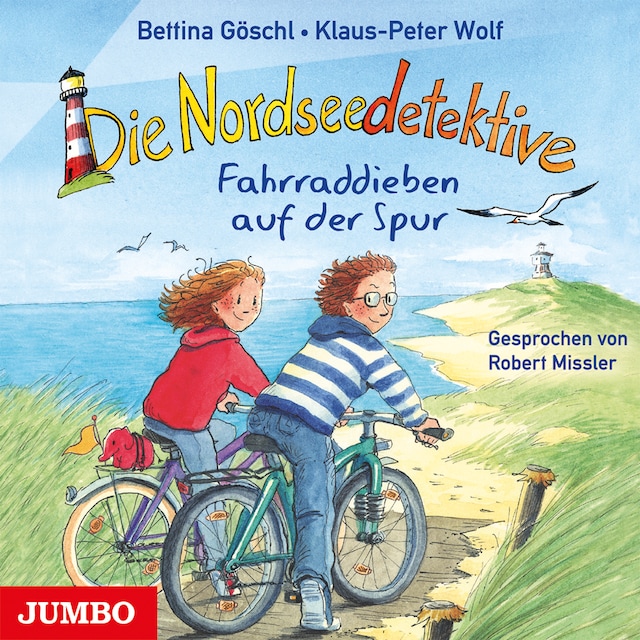Book cover for Die Nordseedetektive. Fahrraddieben auf der Spur [Band 4]