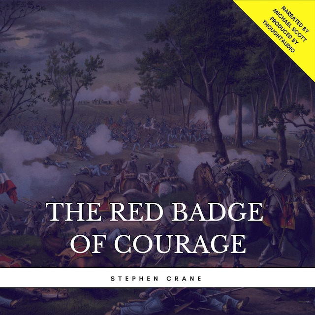 Book cover for The Red Badge of Courage