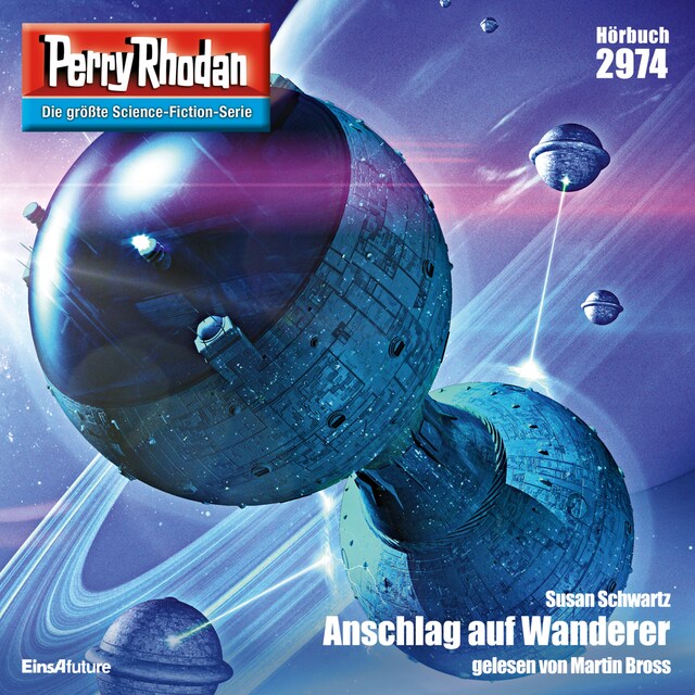 Couverture de livre pour Perry Rhodan 2974: Anschlag auf Wanderer