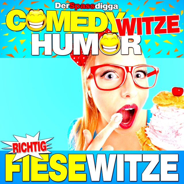Buchcover für Comedy Witze Humor - Richtig fiese Witze