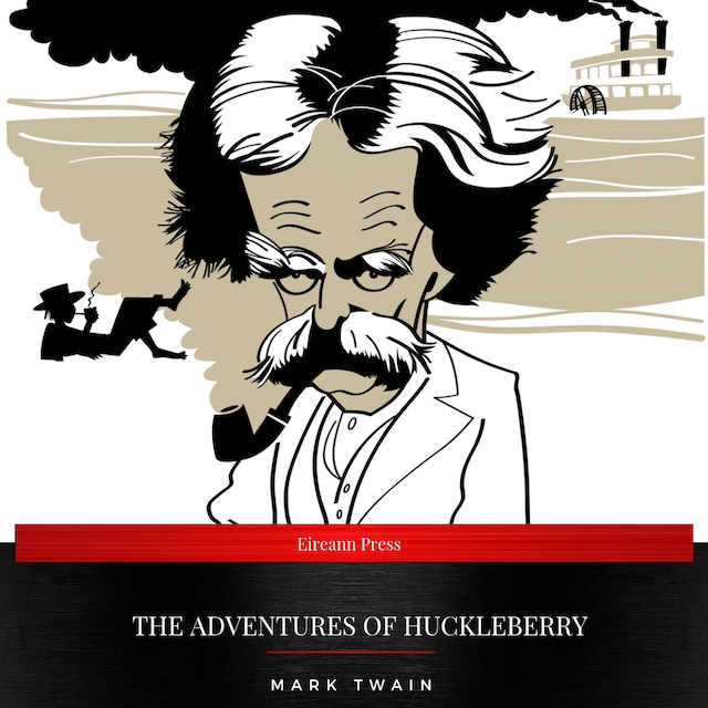 Boekomslag van The Adventures of Huckleberry