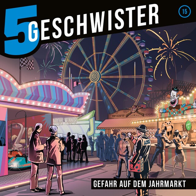 Couverture de livre pour 15: Gefahr auf dem Jahrmarkt