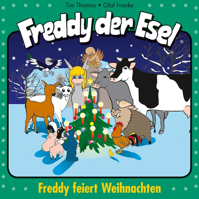 Kirjankansi teokselle 26: Freddy feiert Weihnachten