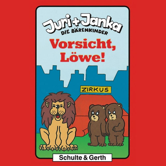 Buchcover für 04: Vorsicht, Löwe!