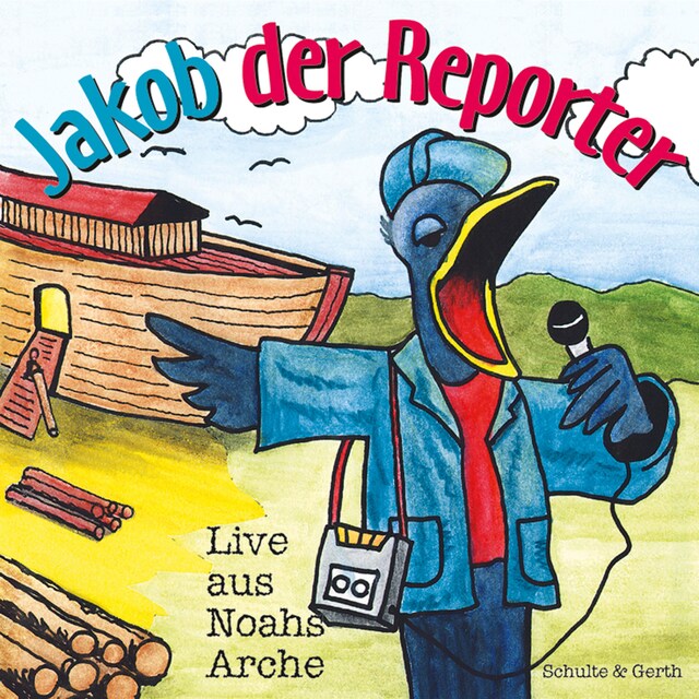 Boekomslag van Jakob der Reporter - Live aus Noahs Arche