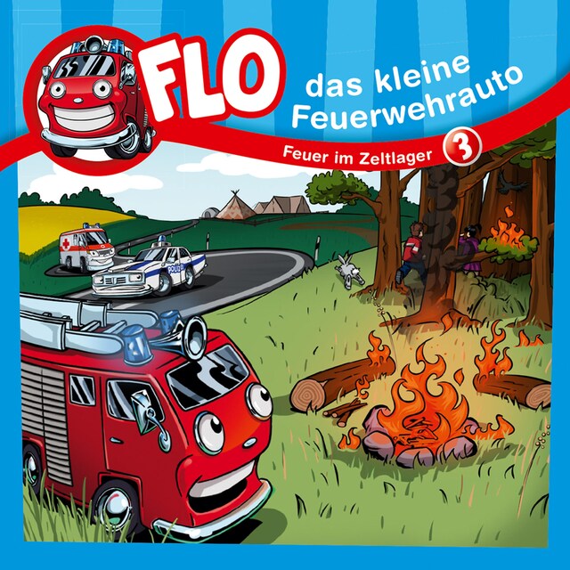 Couverture de livre pour 03: Feuer im Zeltlager
