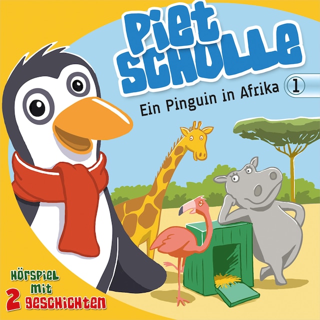 Kirjankansi teokselle 1: Ein Pinguin in Afrika