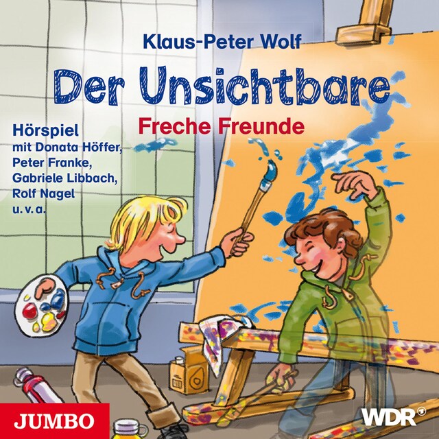Book cover for Der Unsichtbare. Freche Freunde