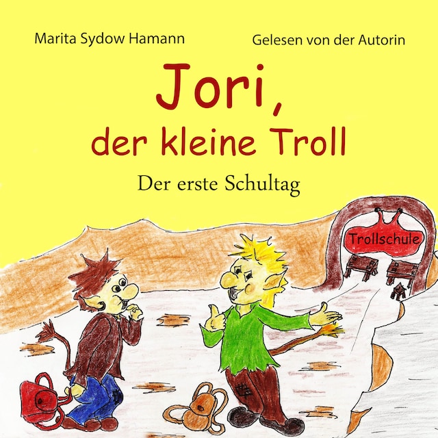 Book cover for Jori, der kleine Troll
