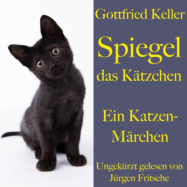 Boekomslag van Gottfried Keller: Spiegel das Kätzchen