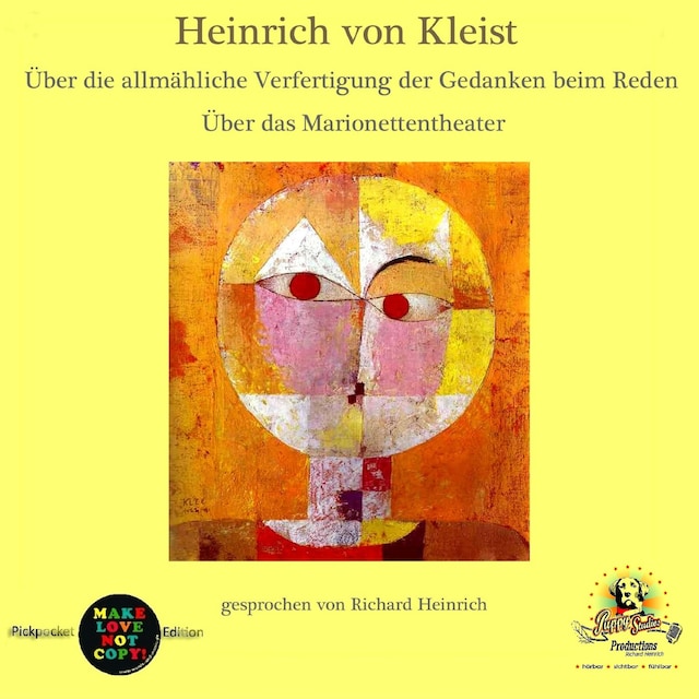 Boekomslag van Heinrich von Kleist / Über die allmähliche Verfertigung der Gedanken beim Reden / Über das Marionettentheater