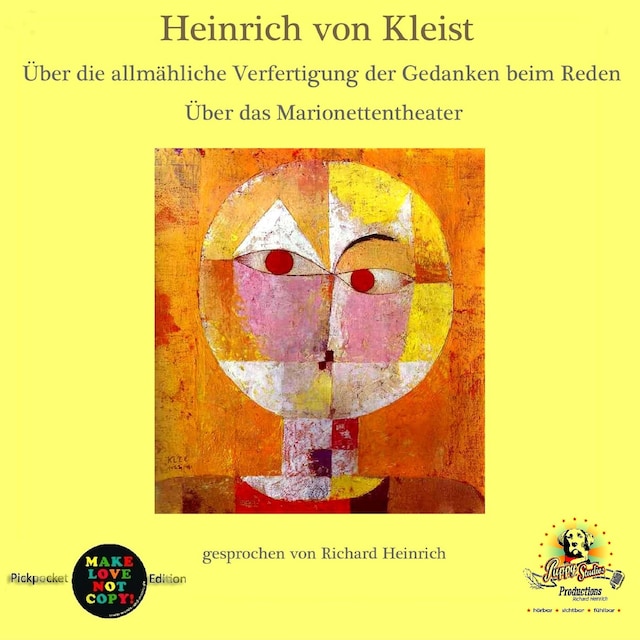 Couverture de livre pour Heinrich von Kleist / Über die allmähliche Verfertigung der Gedanken beim Reden / Über das Marionettentheater