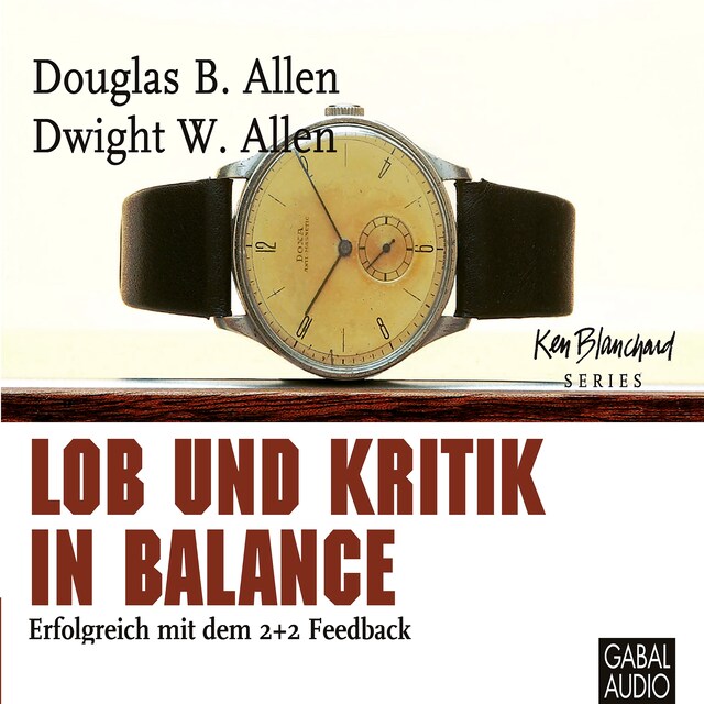 Buchcover für Lob und Kritik in Balance