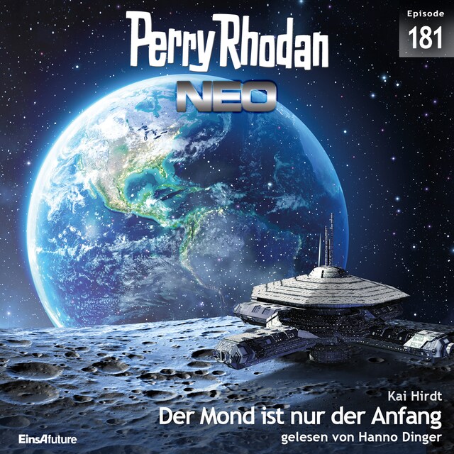 Book cover for Perry Rhodan Neo 181: Der Mond ist nur der Anfang