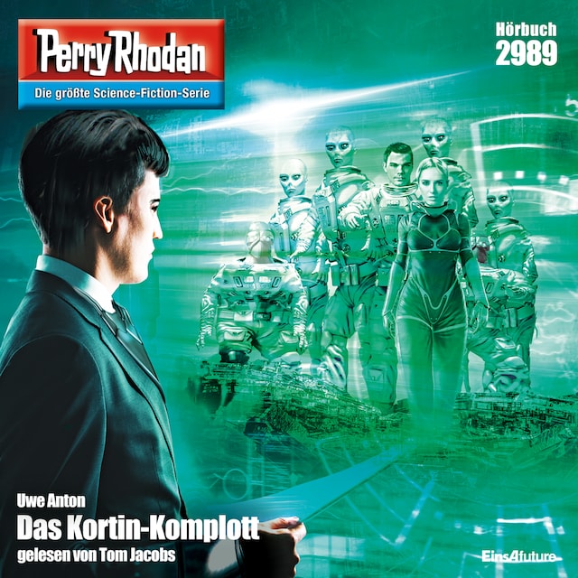 Book cover for Perry Rhodan 2989: Das Kortin-Komplott