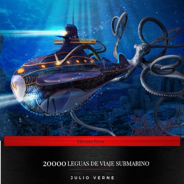 Kirjankansi teokselle 20000 Leguas de Viaje Submarino