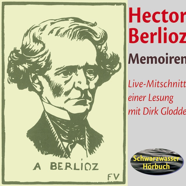 Kirjankansi teokselle Memoiren des Hector Berlioz