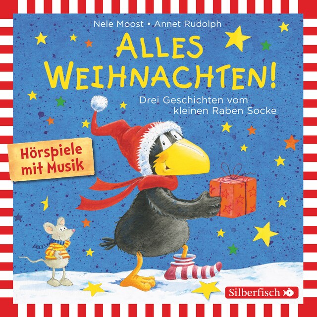 Portada de libro para Alles Weihnachten!: Alles Advent!, Alles gebacken!, Alles verschenkt! (Der kleine Rabe Socke)