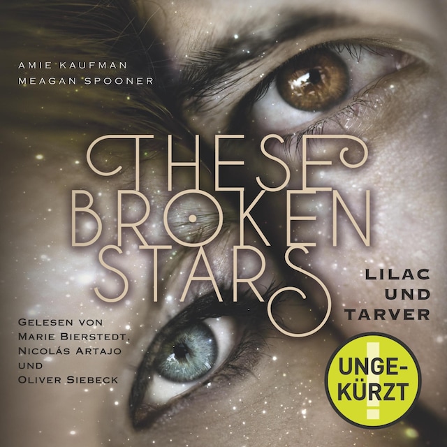Bogomslag for These Broken Stars. Lilac und Tarver