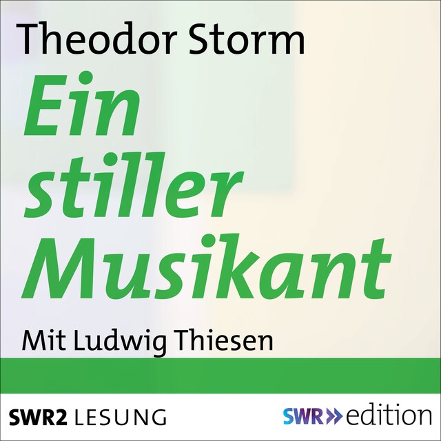 Couverture de livre pour Ein stiller Musikant