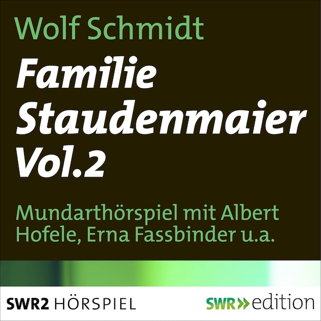 Boekomslag van Familie Staudenmeier Vol. 2