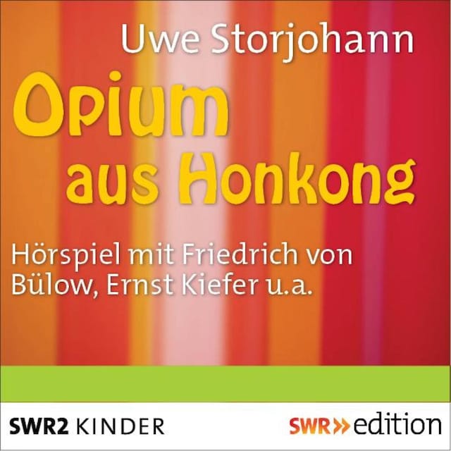 Buchcover für Opium aus Hongkong