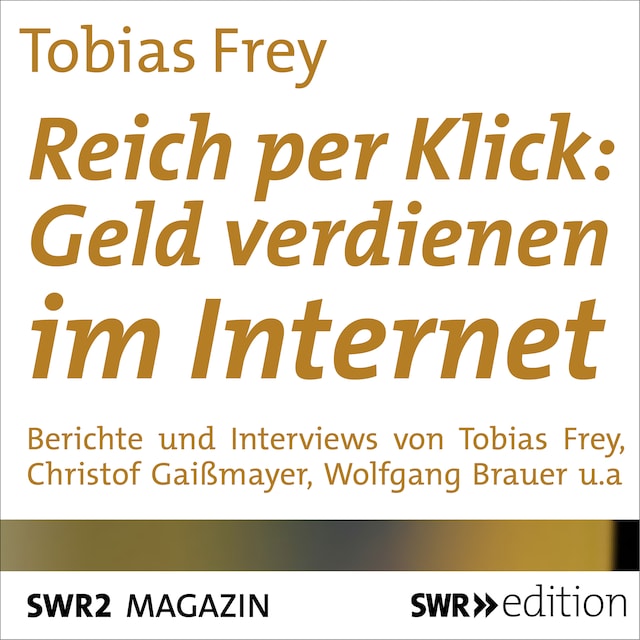 Portada de libro para Reich per Klick: Geld verdienen im Internet