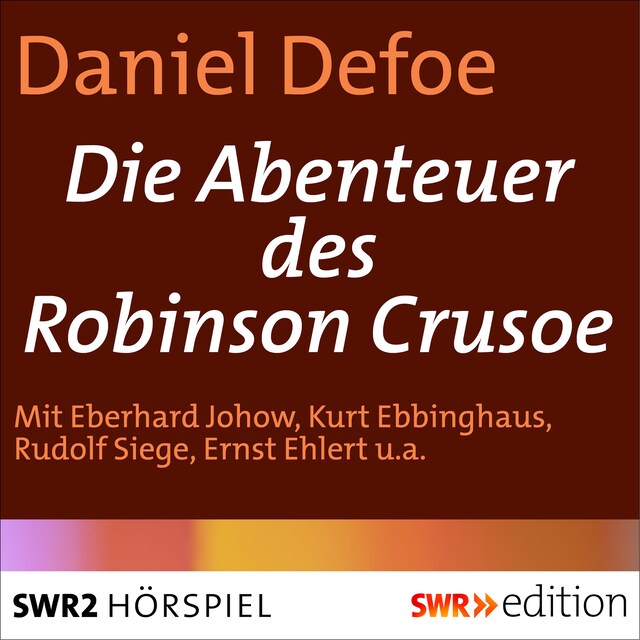 Book cover for Die Abenteuer des Robinson Crusoe