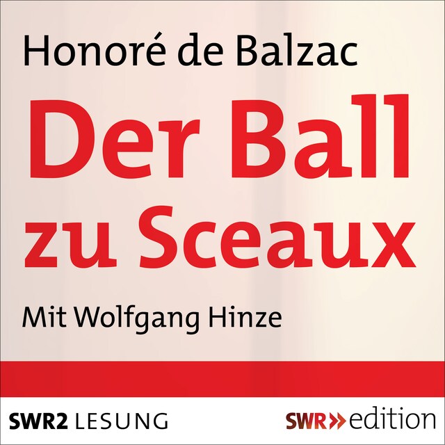 Okładka książki dla Der Ball zu Sceaux