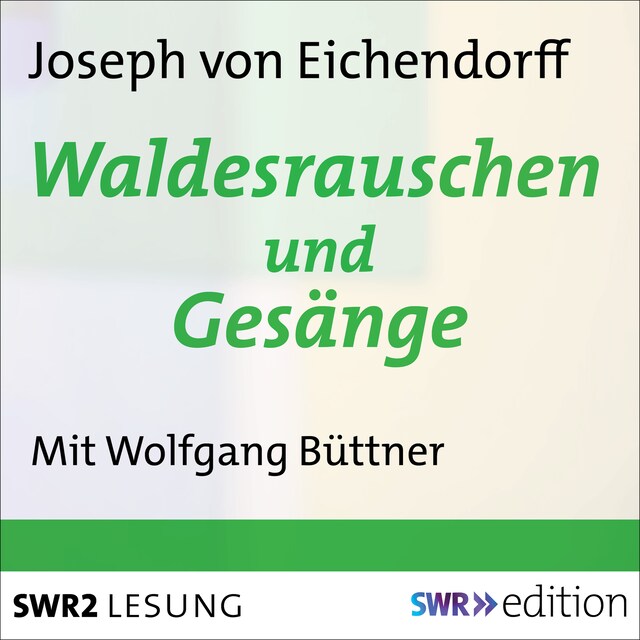 Okładka książki dla Waldesrauschen und Gesänge