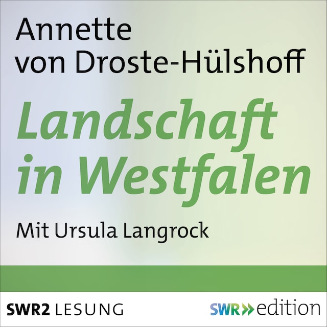 Buchcover für Landschaft in Westfalen